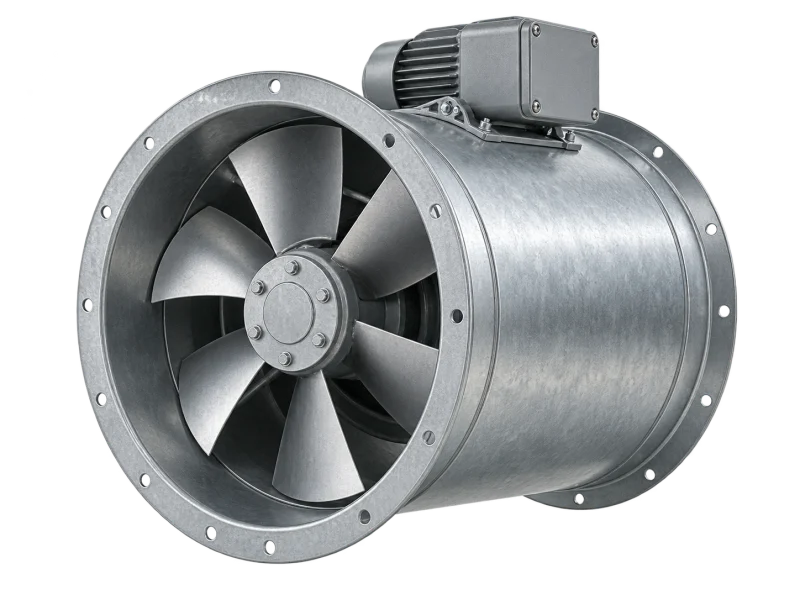 Axial duct fan — concept illustration