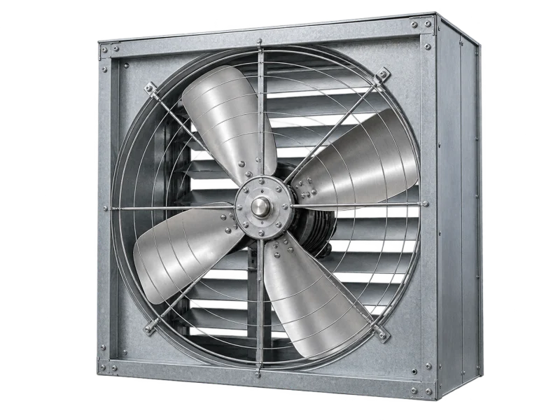 Farm exhaust fan — concept illustration