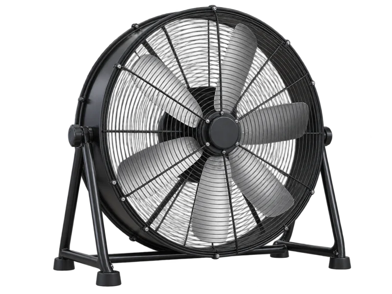 Industrial floor fan — concept illustration